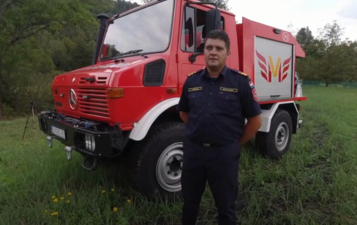 MV vozila u emisiji Croatian Firefightersa