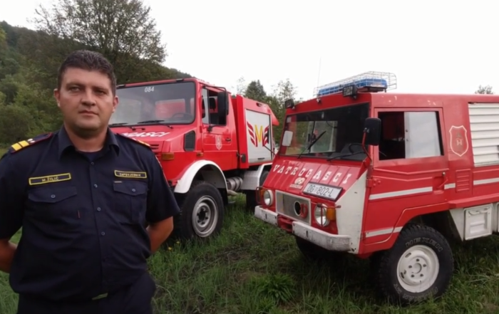 MV vozila u emisiji Croatian Firefightersa